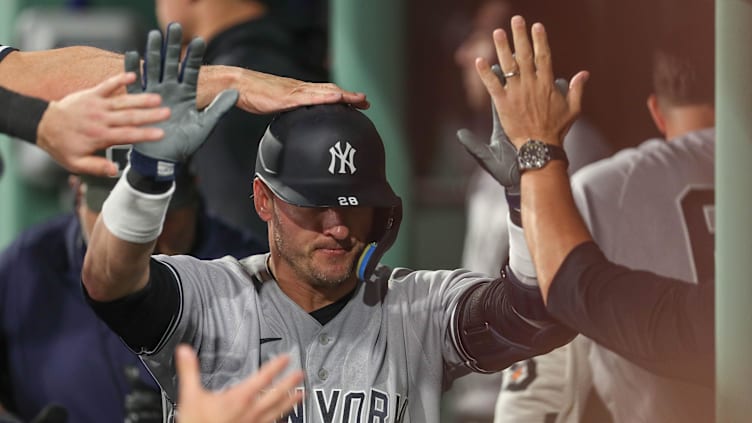 Jun 16, 2023; Boston, Massachusetts, USA; New York Yankees third baseman Josh Donaldson (28)