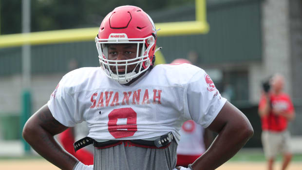 Savannah Christian (Georgia) lineman Elijah Griffin is considering offers from Georgia, Miami and USC.