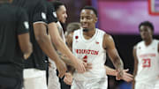 Houston Cougars guard LJ Cryer is a great prop target on Monday night.