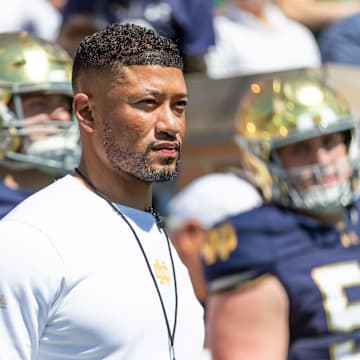 Freeman and the Fighting Irish hope to make another College Football Playoff push this season.