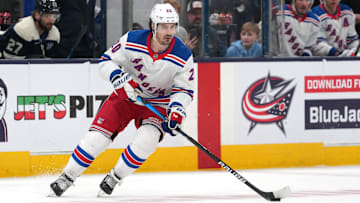 Chris Kreider, New York Rangers v Columbus Blue Jackets