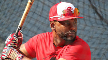 Cincinnati Reds designated hitter Miguel Andujar