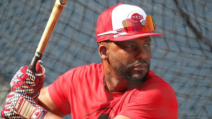 Cincinnati Reds designated hitter Miguel Andujar
