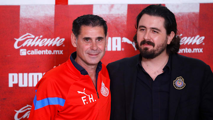 Chivas Unveils Fernando Hierro As New Sporting Director Chivas Unveils Fernando Hierro As New Sporting Director