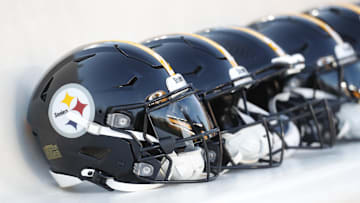 Pittsburgh Steelers helmets