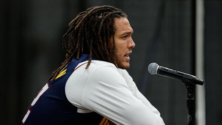 Denver Nuggets forward Aaron Gordon got a thrill from watching his star teammate Nikola Jokic take Team USA to the wire at the Olympics.