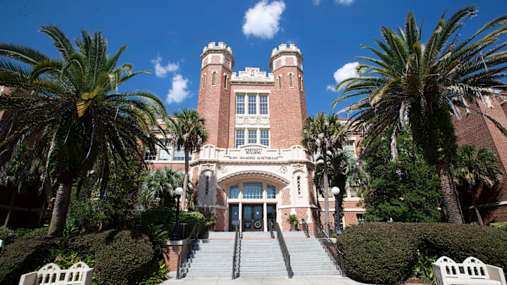 The Westcott Building at Florida State University during a hot summer day Wednesday, August 21 2024.