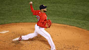 Eduardo Rodríguez realizó una gran salida con los Medias Rojas en el tercer juego de la Serie de Campeonato 