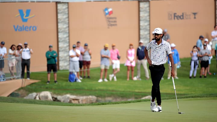Akshay Bhatia returns to defend his title at the Valero Texas Open. Akshay Bhatia returns to defend his title at the Valero Texas Open.