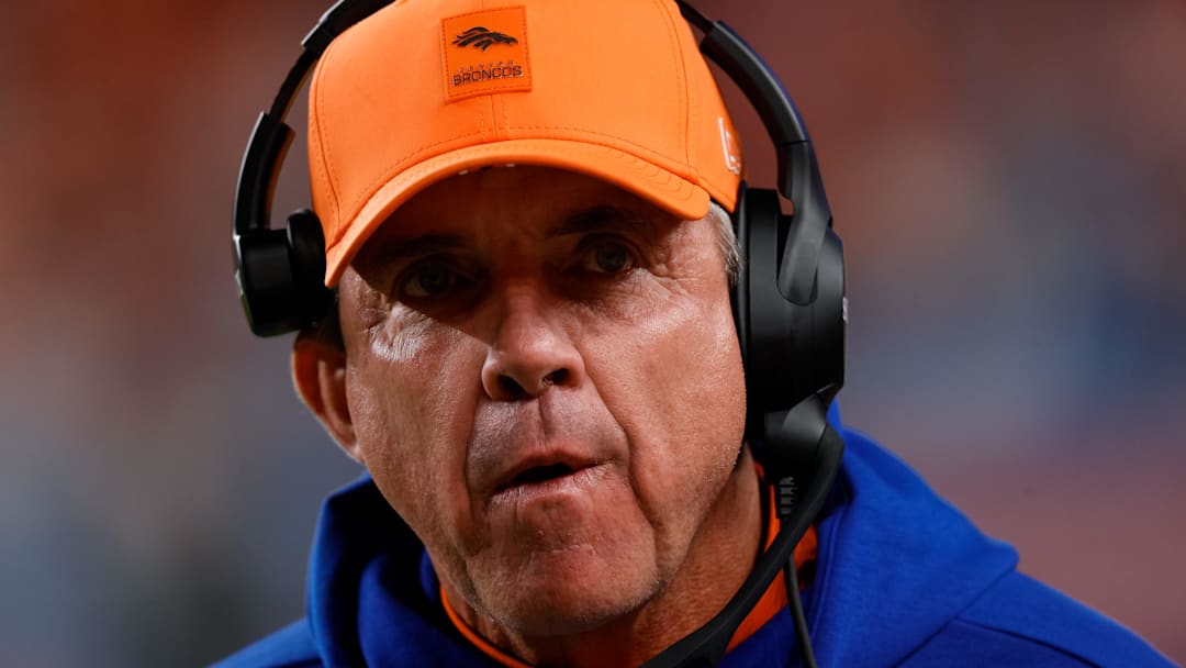 Denver Broncos head coach Sean Payton