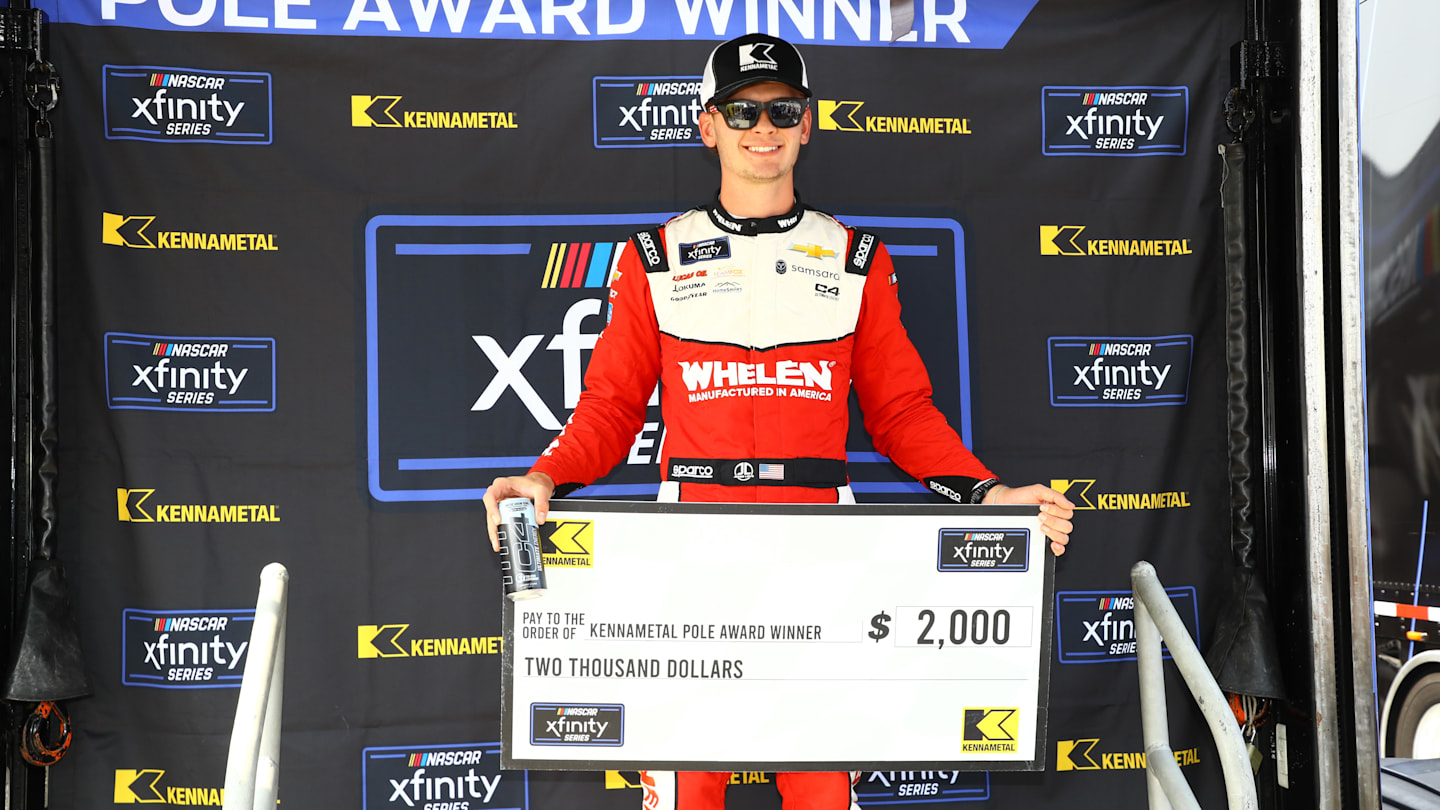 XFINITY: Jesse Love Secures Third Pole of 2025 at Iowa