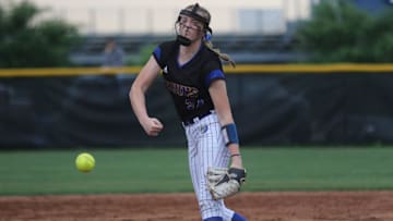 Brentwood pitcher Marina Mason.
