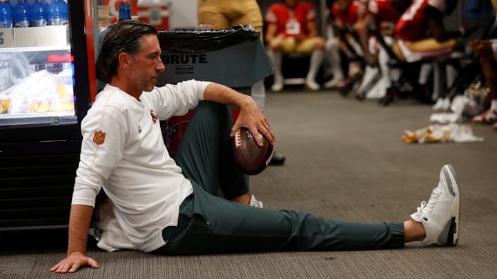 San Francisco 49ers head coach Kyle Shanahan