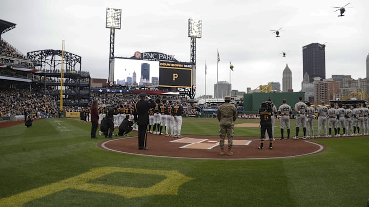 The Pittsburgh Pirates host the New York Yankees in the 2025 home opener.