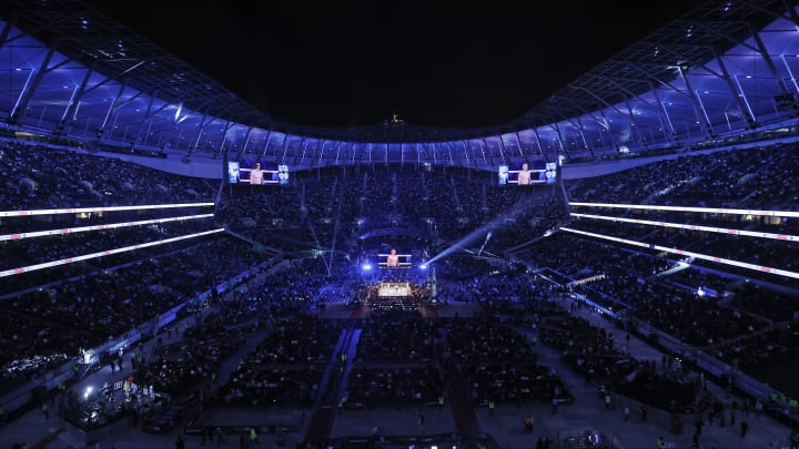 Tottenham Hotspur Stadium has hosted boxing fights