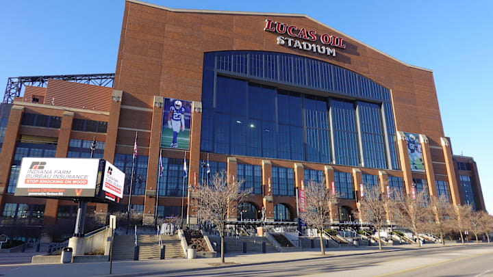 NFL Scouting Combine. Mandatory Credit: Kirby Lee-Imagn Images