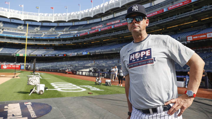 Aaron Boone reconoció que la primera parte de la temporada no fue exitosa para los Yankees 