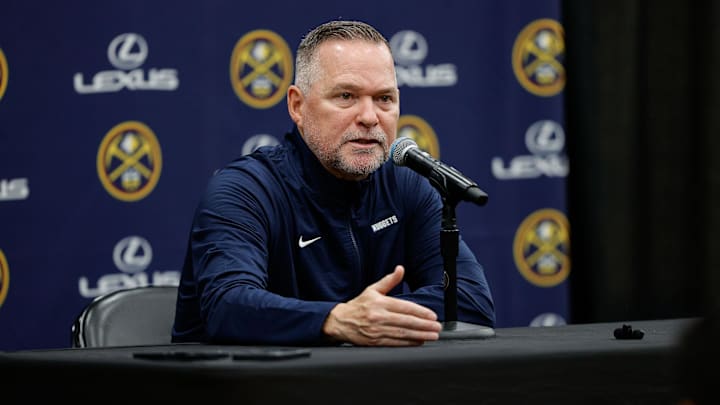 Malone is entering his 10th season as the head coach in Denver. Malone is entering his 10th season as the head coach in Denver.