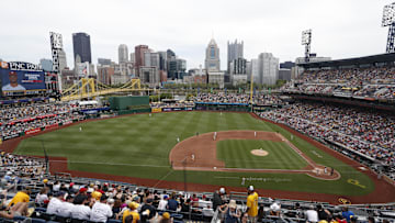 General view as the Pittsburgh Pirates' PNC Park. 