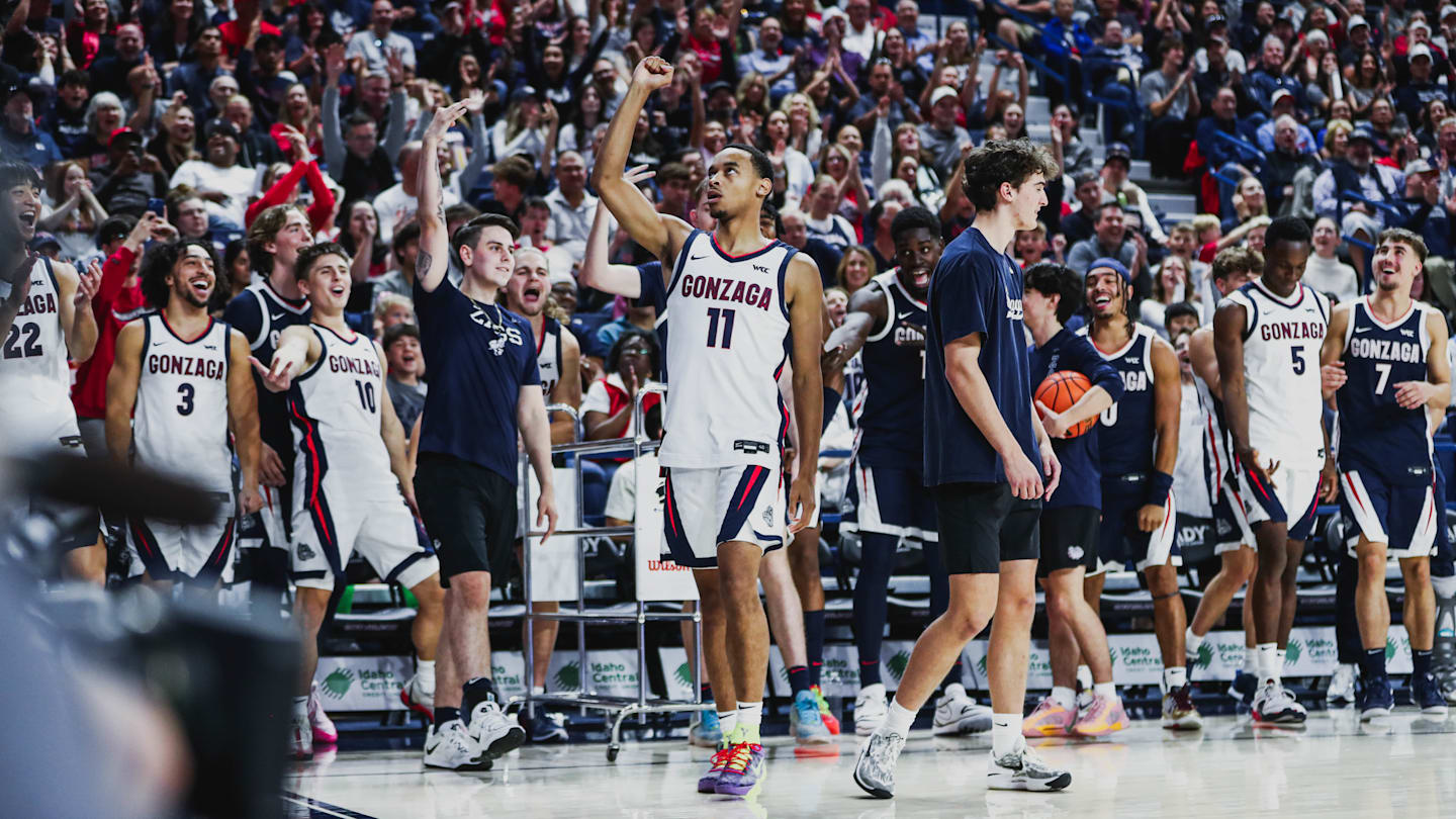 2025 NCAA Tournament bracketology Gonzaga projected to earn top seeds