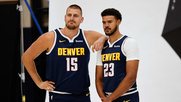 The Nuggets acquired Cam Johnson over the offseason The Nuggets acquired Cam Johnson over the offseason