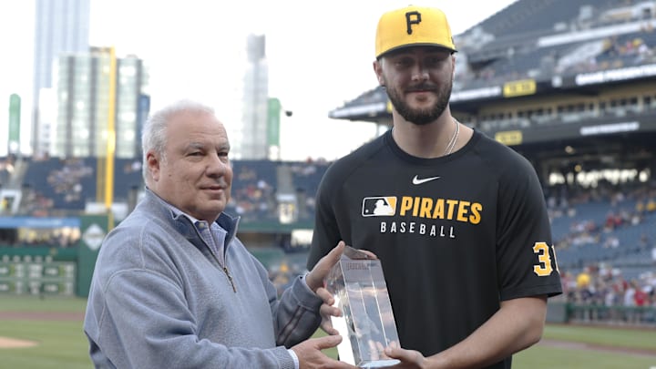 Pirates pitcher Paul Skenes is a candidate to bring home another MLB award this month.