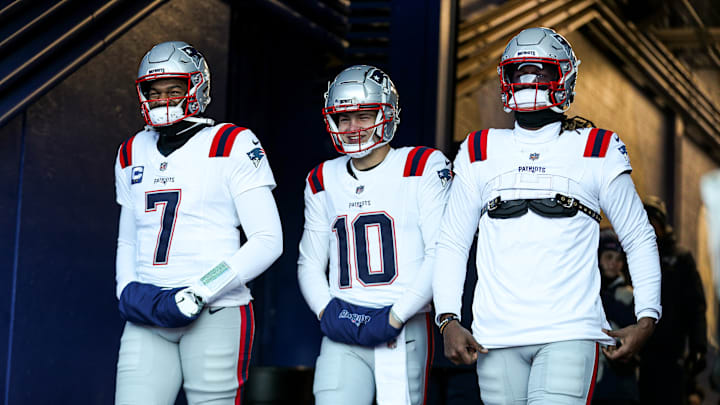 Jacoby Brissett, Drake Maye, Joe Milton III, New England Patriots