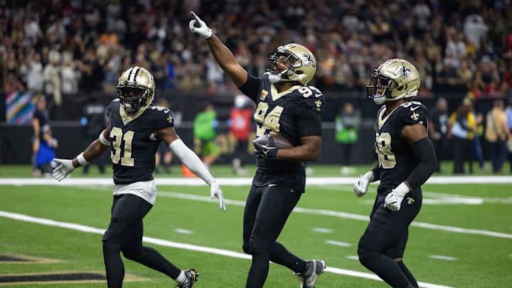 Jordan is in his 14th season with the Saints. Jordan is in his 14th season with the Saints.