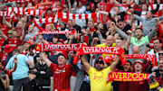 Les supporters de Liverpool ont entonné à l'unisson un You'll never walk alone au Stade de France