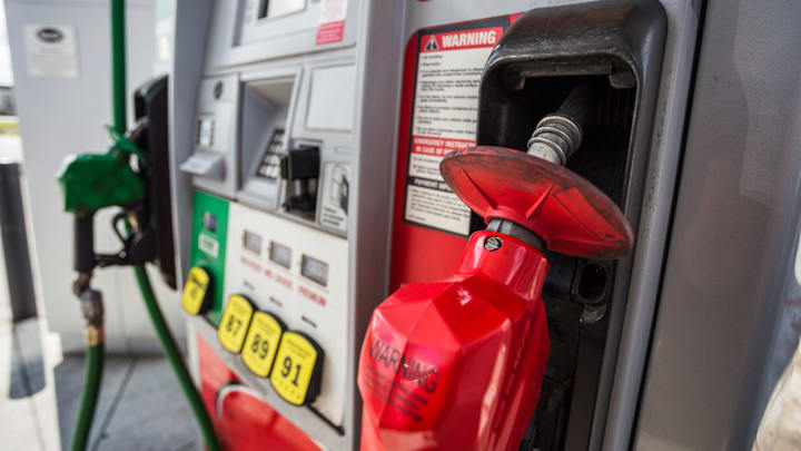 Gas stations are everywhere.