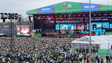 Hundreds of thousands of fans attended the NFL draft in Green Bay.