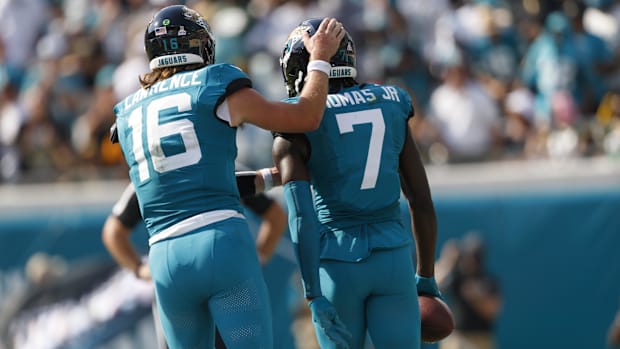 Jacksonville Jaguars, Green Bay Packers, NFL, Trevor Lawrence, Brian Thomas Jr.