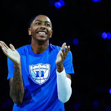 Duke basketball guard Isaiah Evans