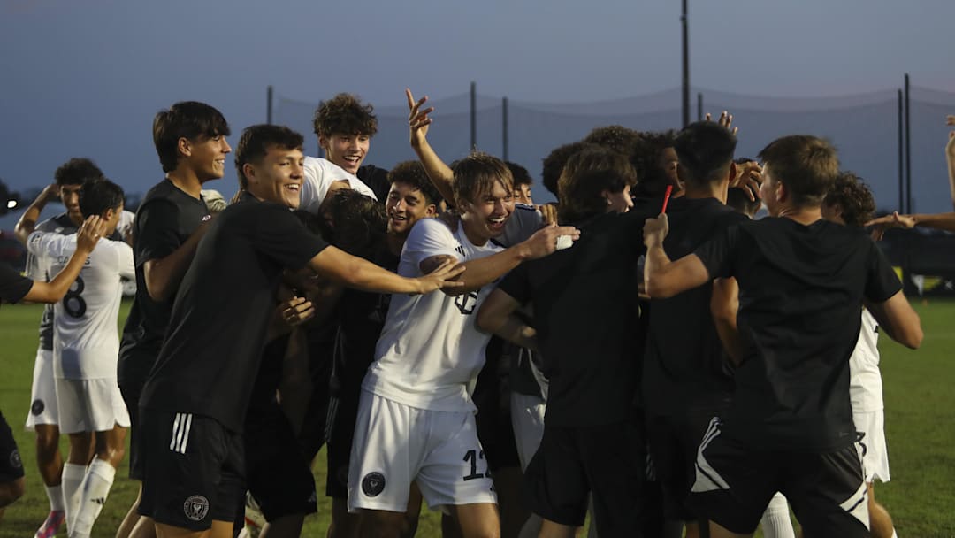 Apr 2, 2024; Bradenton, FL, USA; Orlando City B and Inter Miami II at IMG Academy. Mandatory Credit: Morgan Tencza-Imagn Images