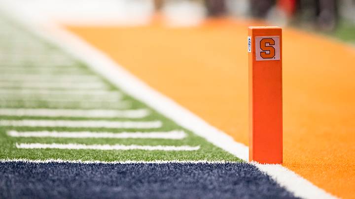 All-League 4-star edge Abraham Sesay was in town for Syracuse football's spring game and may visit again this summer.