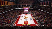 Feb 19, 2022; Minneapolis, Minnesota, USA; A general view of the game against the Northwestern Wildcats and Minnesota Gophers at Williams Arena.
