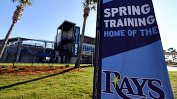 Feb 10, 2025; Port Charlotte, FL, USA; A general view of Charlotte Sports Park, the spring training home of the Tampa Bay Rays. Mandatory Credit: Kim Klement Neitzel-Imagn Images