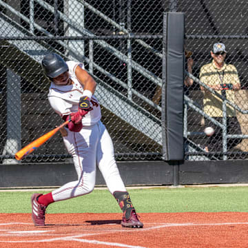 Oaks Christian's Quentin Young at the plate.