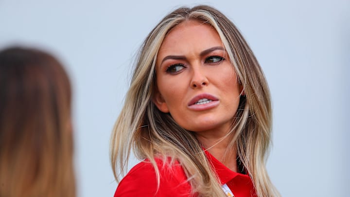 Paulina Gretzky rocks leopard-print fit for rowdy bachelorette party