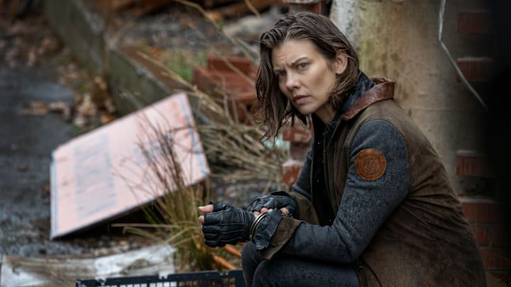Lauren Cohan as Maggie Rhee - The Walking Dead: Dead City _ Season 2) - Photo Credit: Robert Clark/AMC