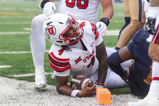 Utah Utes quarterback Devon Dampier 