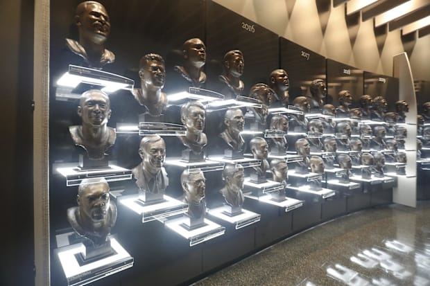 Pro Football Hall of Fame bust