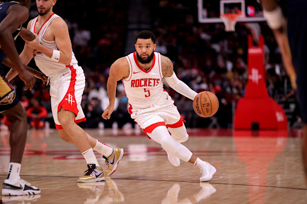 VanVleet makes good decisions and is a strong leader for the Rockets.