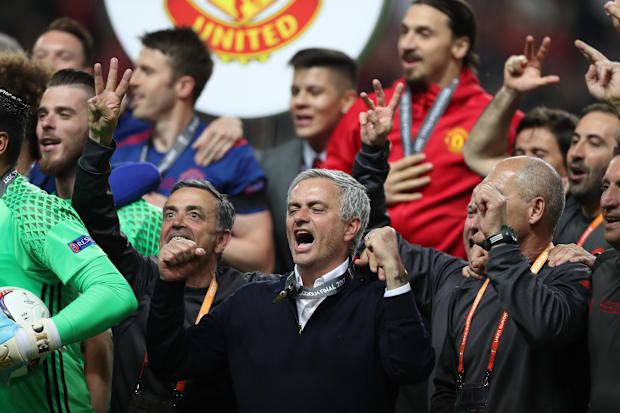 Manchester United win Europa League