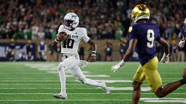 Marcel Reed and Texas A&M are favored against Auburn on Saturday. Marcel Reed and Texas A&M are favored against Auburn on Saturday.