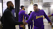 Thompson y LeBron James tienen una gran relación 