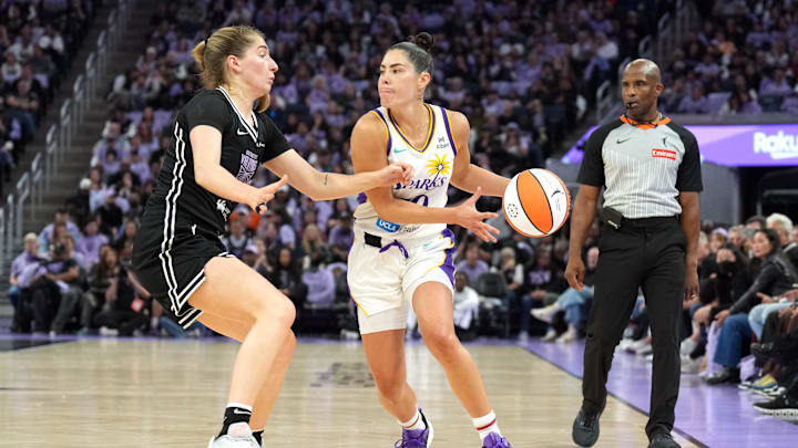Los Angeles Sparks guard Kelsey Plum is a solid prop target on Monday.