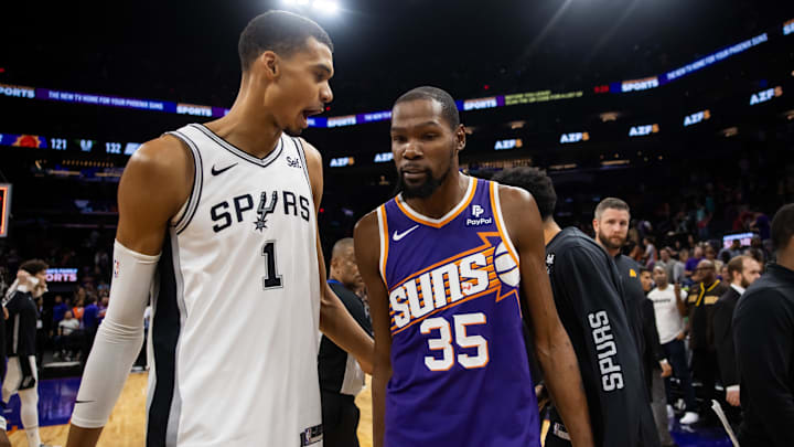 The Spurs are favored to land Kevin Durant in the offseason. The Spurs are favored to land Kevin Durant in the offseason.