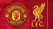 The Liverpool and Manchester United Club Crests