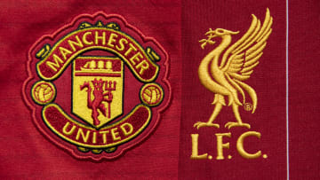 The Liverpool and Manchester United Club Crests